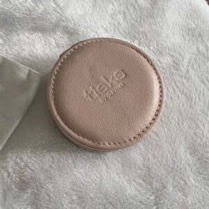 Tieks jewelry case in Ballerina Pink